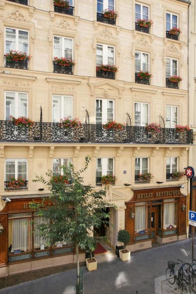Hotel Meslay Republique Paříž Exteriér fotografie